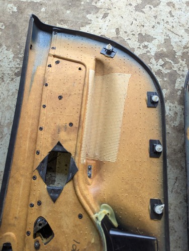 BMW Z3 96-02 PAIR OF BLACK Leather INTERIOR DOOR CARDS PANELS LEFT + RIGHT - Picture 17 of 17