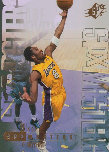Kobe Bryant #M2 — 2000 Spx Masters basketball card