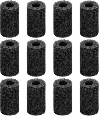 12-Pack Pre-Filter Sponge for Aquarium Shrimp Fry Fish Tank Filter 0.8 Inch Inta