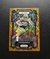 2023 Panini Prizm Luke Musgrave Orange Disco Rookie #337