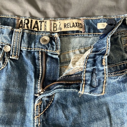 Ariat Relaxed Fit Jean Medium Wash Size 12 - Picture 2 of 11