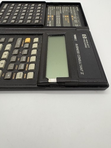 HP 19b 19BII Business Consultant Financial Calculator Hewlett Packard UNTESTED - Picture 2 of 3