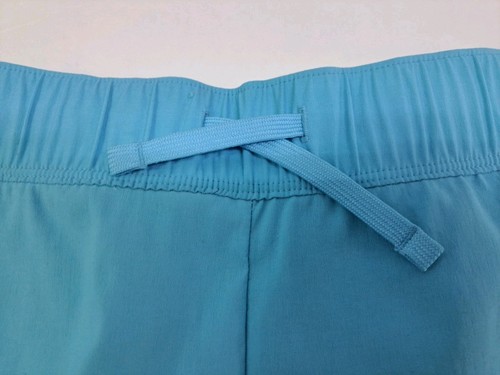 The North Face Damen aktive Sportshorts hinten Pckt Reißverschluss hellblau Large #7250 - Bild 3 von 8