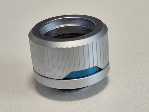 EK Torque HTC-16 Aestetic Rings Pack of 10 (for 16mm hard tube fittings) - BLUE - Afbeelding 3 van 4