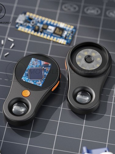 500X Microscopio Digitale Portatile 2.0" IPS Schermo a Colori,Lente di Ingrandimento Digitale - Foto 17 di 19