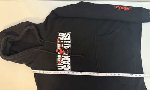 Rare Large Mike Tyson Undisputed Cannabis Hoodie Boxing Las Vegas Weed Wear - Picture 8 of 8