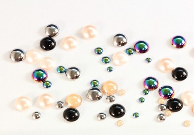 Superior PRIMERO 2080/4 Round Cabochon Flat Backs Hotfix Crystals * Viele Farben