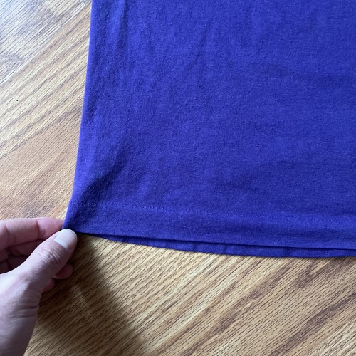 Vtg 80s Purple Tank Magic Mountain Men’s XL T Shirt 90s Moon Earth Balloon Star - Picture 7 of 10