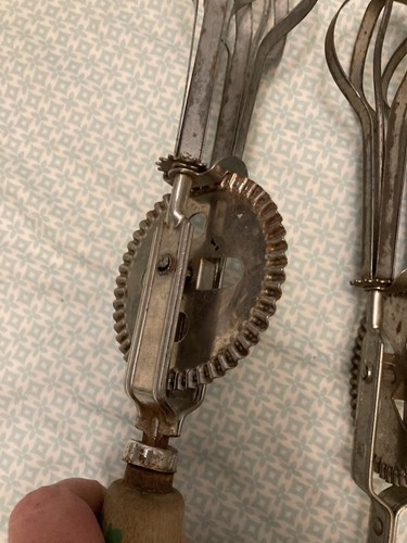 Mixers Hand Antique Old Lot - Picture 7 of 10