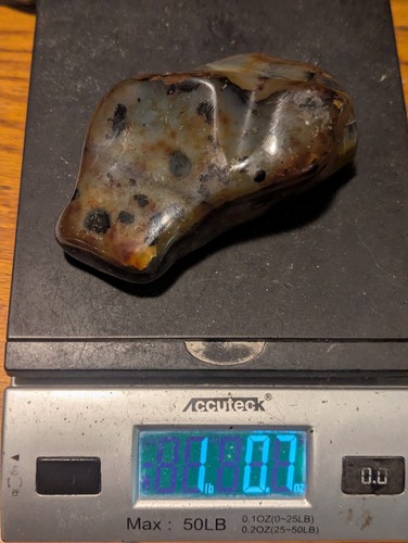 Large Mad River Zyamara Agate Big Fully Polished Dendritic Freeform - Picture 10 of 10