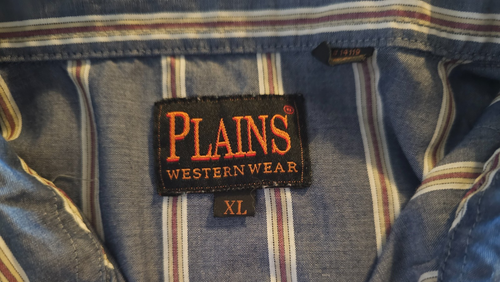 Herren Western Hemd Paket 3 Mann Größe XL (eine Neu mit Etikett) Plains Wrangler Ely - Bild 10 von 14