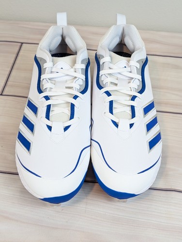 Adidas Icon 6 Bounce Baseball Cleats Fathers Day Blue Men’s size 11.5 GZ0453 - Picture 6 of 13