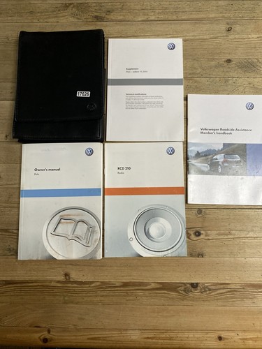 2009-2014 VOLKSWAGEN POLO OWNERS HANDBOOK MANUAL PACK & WALLET Print 2010 R17626 - Picture 21 of 24