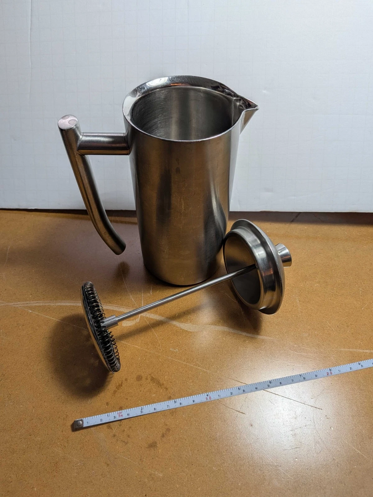 Frieling #0142 Double-Walled Stainless-Steel French Press Coffee Maker 17 Oz
Opens in a new window o