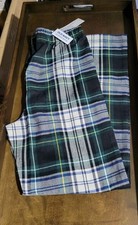 Old Navy Unisex Youth Plaid Flannel Pocketed Pajama Pants NWT