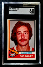 BOB GAINEY RC 1974-75 O-PEE-CHEE 74-75 #388 SGC 6         96247