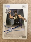 Merril Hoge HOGEBALL BFA-180 Auto Bo Jackson Battle Arena 2025 Debut Steel