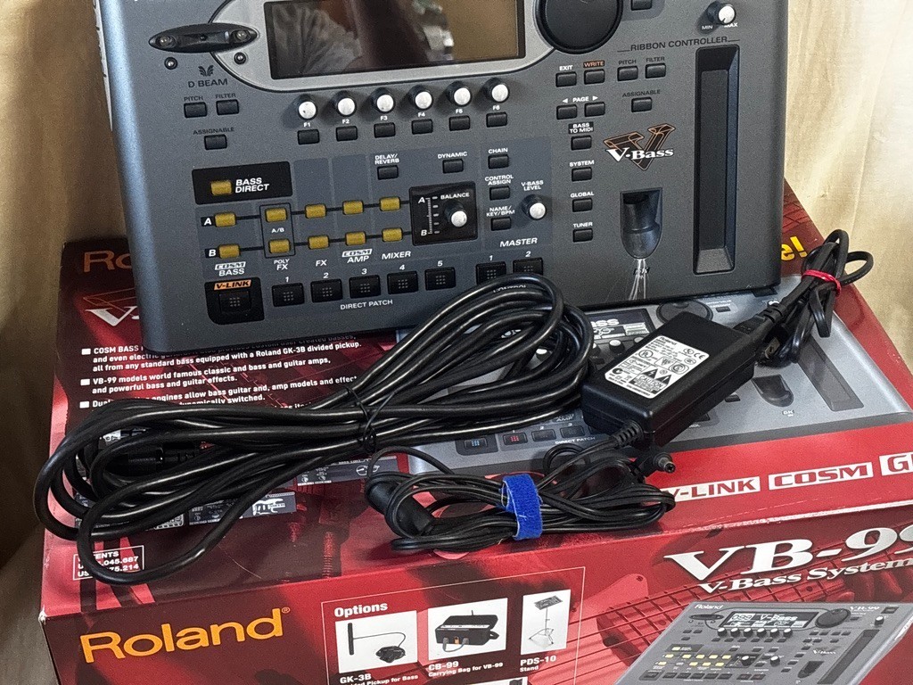Roland V-Bass VB-99 V-Bass system Multi Effects Pedal w/ box | eBay