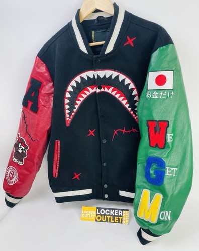 Robert Phillipe We Killed Ape Varsity Jacket  Men's Size Large - Picture 5 of 22