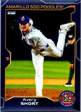 Avery Short 2025 Choice Amarillo Sod Poodles #20 Amarillo Sod Poodles