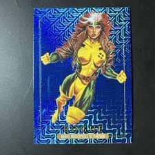 2024 Skybox Marvel Masterpieces '92 Platinum Rogue #79 BLUE TRAXX
