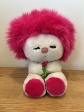 Vintage RARE 1984 Dakin Fun Farm Frou Frou Nature Babies Hot Pink Hair Plush 11"