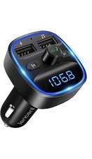 Lencent Fm Transmitter, Bluetooth Fm Transmitter Wireless Radio Adapte