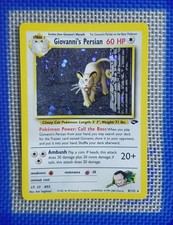 Pokémon TCG Giovanni's Persian 8/132 Gym Challenge Holo Rare Unlimited