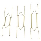 5 Sizes Wall Display Invisible Dish Hangers Adjustable Plate Spring Holder