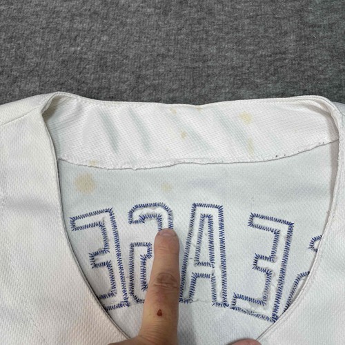 Majestic LA Dodgers White Baseball Jersey Seager Button Up Short Sleeve Size 48 - Picture 6 of 12