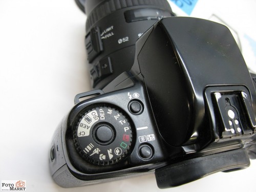 Set: Canon Spiegelreflex Kamera EOS 100 + Sigma Macro-Objektiv 2,8/90 mm lens - Picture 5 of 7