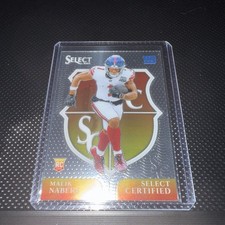 2024 Panini Select - Select Certified Rookies Malik Nabers #6 (RC)