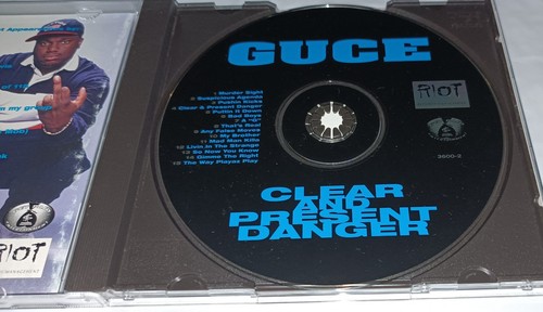 Guce – Clear And Present Danger, Rare Bay Area Frisco Rap - Picture 3 of 5