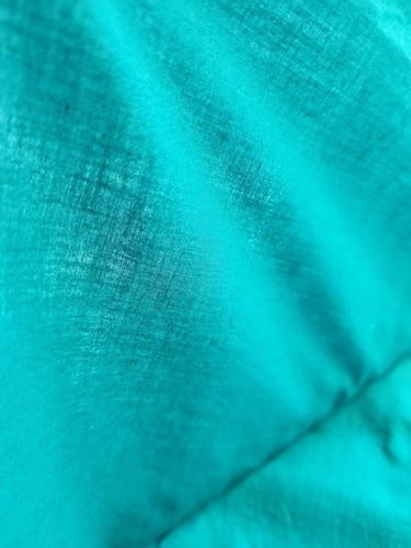 Sea Green Teal Green Cotton Sewing Craft Fabric 34.5" Wide x 143" Vtg 3.9 Yards - Picture 6 of 15
