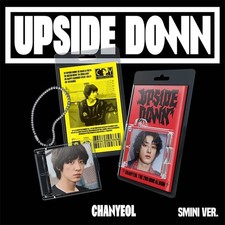 CHANYEOL UPSIDE DOWN 2nd Mini Album SMINI Ver/NFC+Key Ring+Chain+Photo Card+GIFT