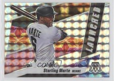 2021 Panini Mosaic Launched Mosaic Prizm Starling Marte #L7 00gy