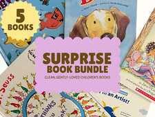 Children  s Book Bundle Ages 2-8   5 Clean Gently-Loved Storybooks