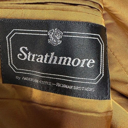 Vintage Strathmore Two Button Wool Union Made Gold Blazer Size 42R - Bild 5 von 10