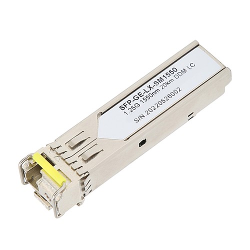 1.25G 1550nm SFP Transceiver Einzelfaser Singlemode 20KM Plug And Play DDM Modul - Bild 19 von 24
