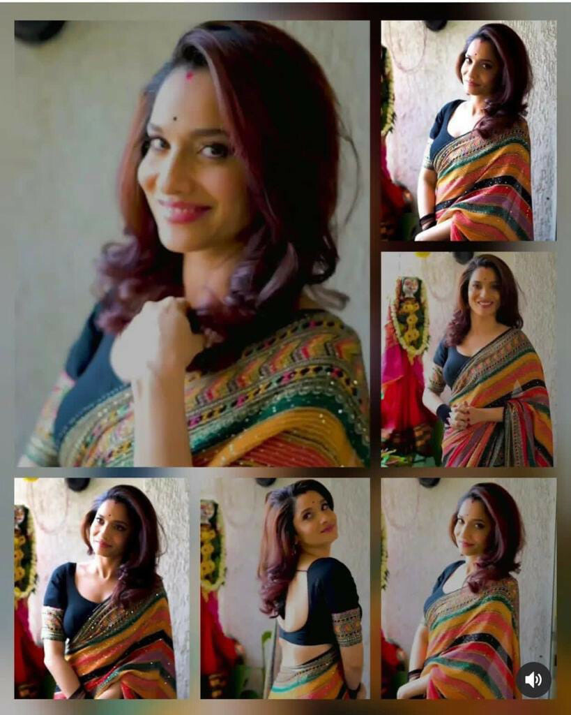 Ethnic collage clearance sarees