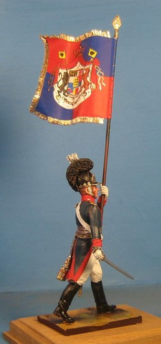 Unassembled Line infantry of Wurttemberg, White Metal 60 mm 1/30 Figure kit - Picture 83 of 105