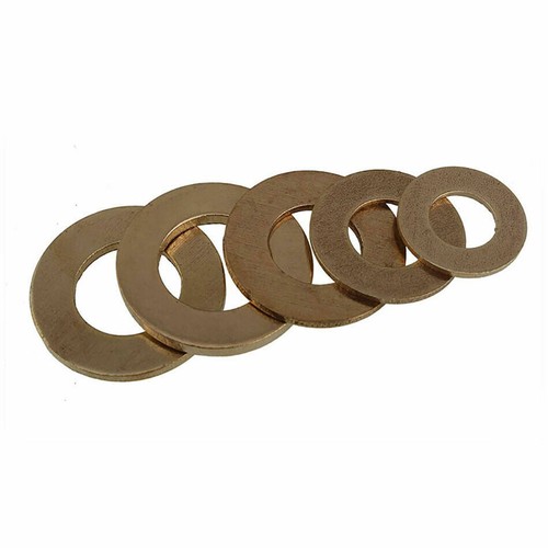 Junta de arandela de latón anillo plano M2 M3 M4 M5 M6-M24 para accesorios de herrajes - Imagen 2 de 7