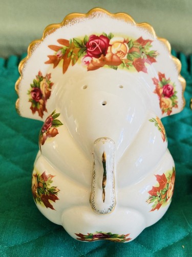 ROYAL ALBERT OLD COUNTRY ROSES FALL FOLIAGE TRUTHAHN SALZ PFEPPER SHAKER SET - Bild 2 von 7