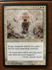 MTG: Orim's Prayer - Tempest - Magic Card