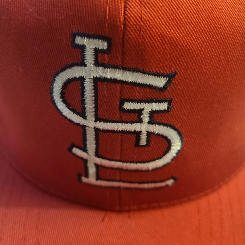 NUEVO Drew Pearson Vintage Cardenales de San Luis Snapback MLB Gorra de Béisbol Roja Años 90  - Imagen 2 de 9