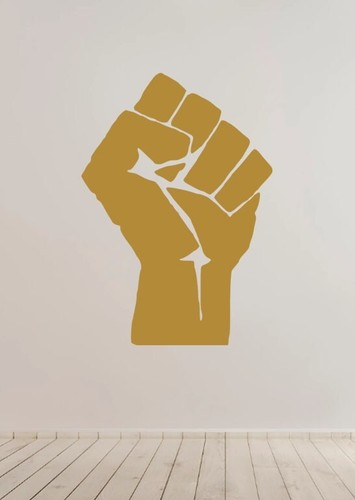 Fist Vinyl Decal Sticker for Home, wall, décor, bar, café - Picture 4 of 12