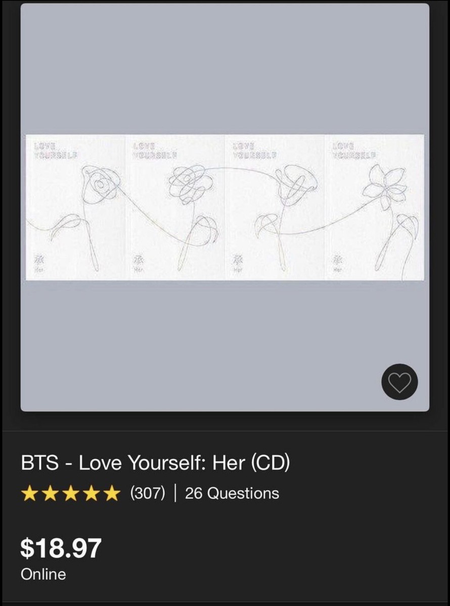 BTS Love Yourself Albums | eBay