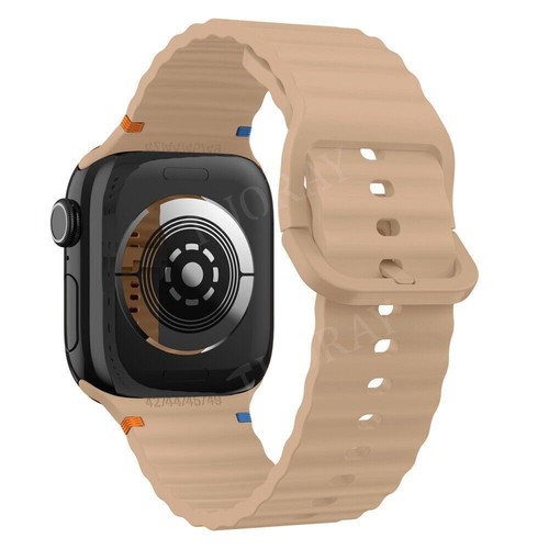 Correa de silicona pulsera para Apple Watch Series 10/9/8/7/6/5//4/3 SE Ultra 1 2 - Imagen 77 de 94