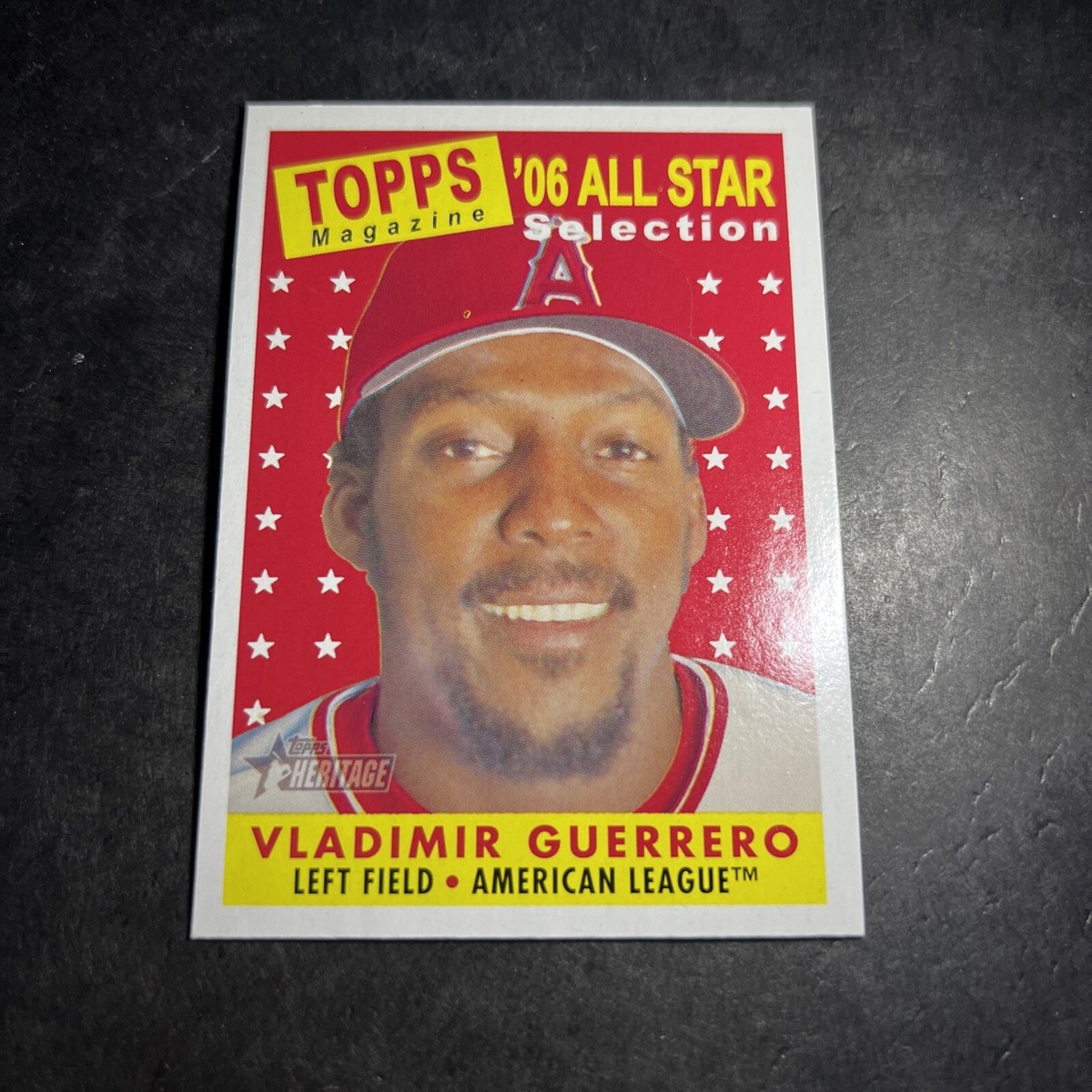 PSAマガジン　12月　4月　セット 2007 Topps Magazine '06 All Star Selection Vladimir Guerrero
