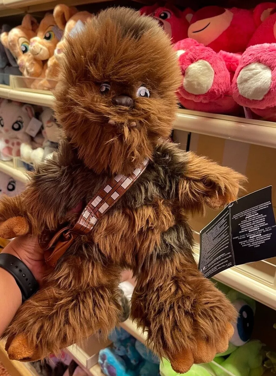 Disney Parks Exclusive Star Wars Chewbacca Big Feet Plush New